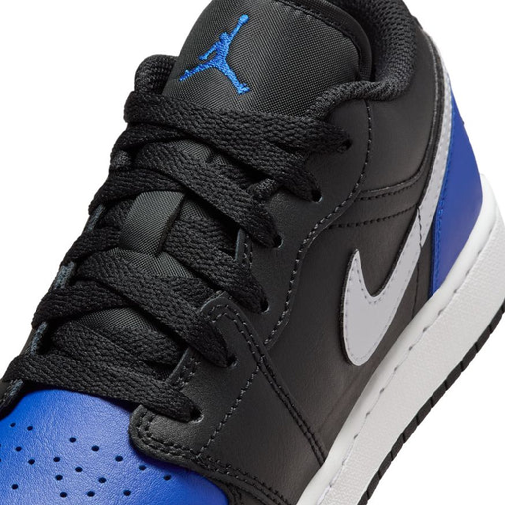 Giày Nike Air Jordan 1 Low GS 'Black Royal Toe' 553560-042 - Ảnh 4