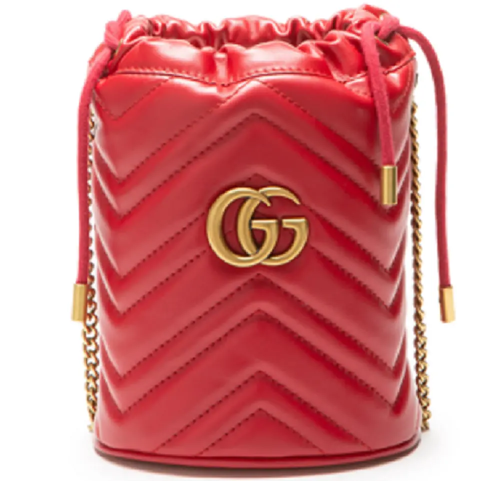 Túi Gucci GG Marmont Mini Bucket Bag ‘Red’ 575163-DTDRT-6433