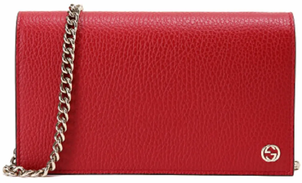 Túi Gucci GG Mini Chain Cross Bag ‘Red’ 466506-CAO0G-6420
