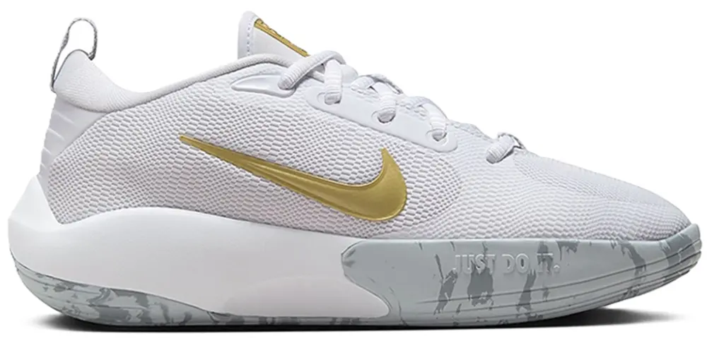 Giày Nike IsoFly GS 'White Grey Gold' FN4384-100