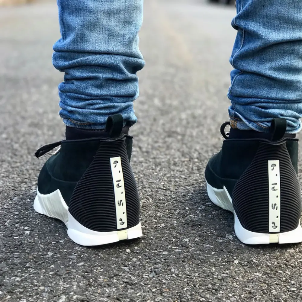 Giày Nike Air Jordan 15 Retro ‘Obsidian’ 2017 881429-400 - Ảnh 4