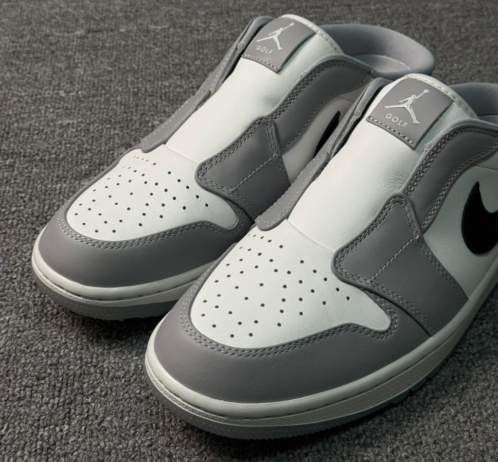 Giày Nike Jordan 1 Mule Golf 'Wolf Grey' FJ1214-004 - Ảnh 4