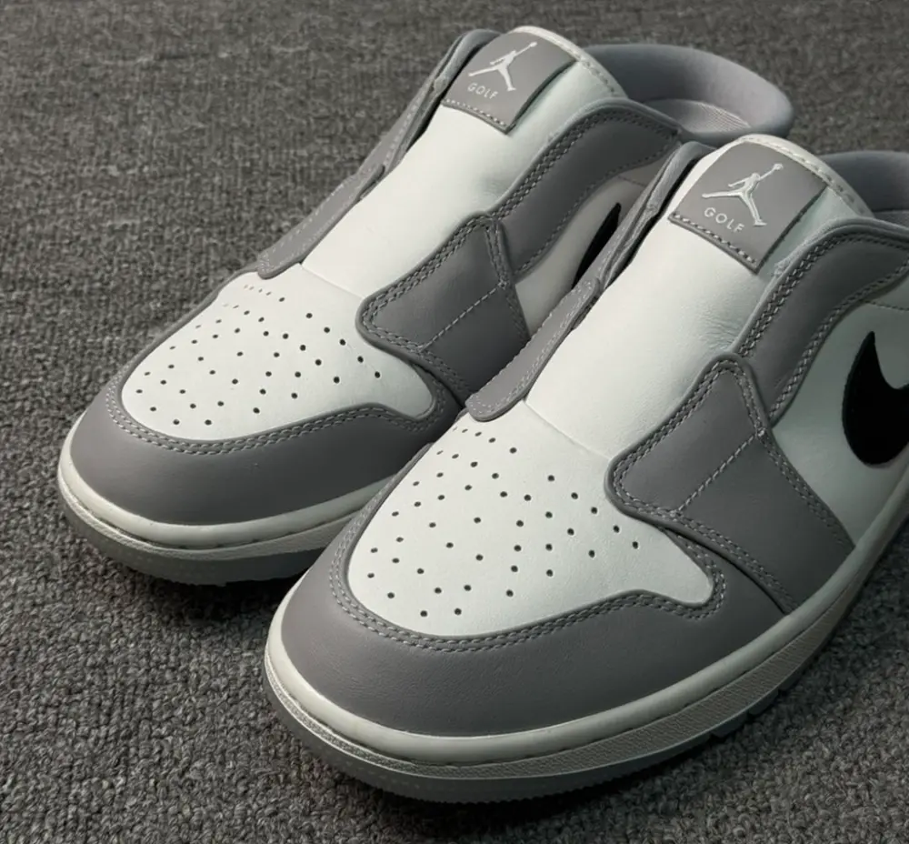 Giày Nike Jordan 1 Mule Golf 'Wolf Grey' FJ1214-004 - Ảnh 4