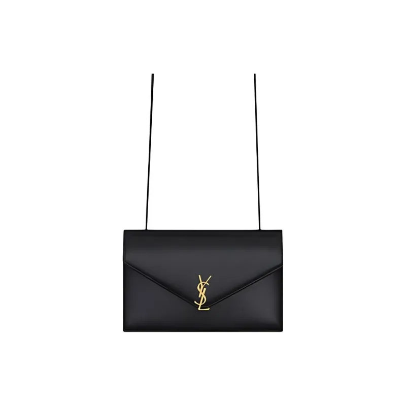 Túi Saint Laurent Envelope ‘Black’ 7852810SX0W1000 - Ảnh 2