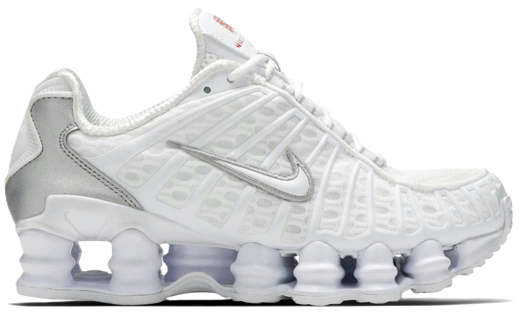 Giày Nike Shox TL 'White Metallic Silver' AV3595-100
