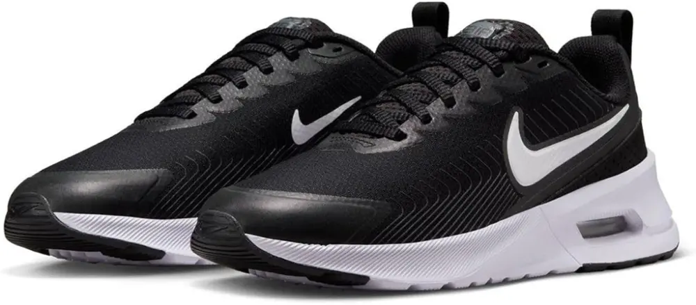 Giày Nike Air Max Nuaxis 'Black White Metallic Silver Metallic Dark Grey' HF1233-003 - Ảnh 4