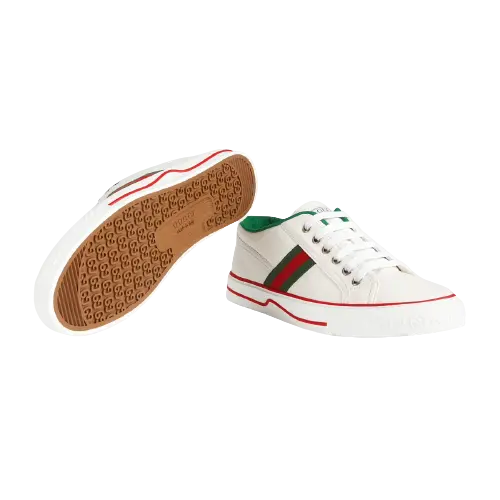Giày Gucci Nam Tennis 1977 ‘White’ 64348517L109060 - Ảnh 6