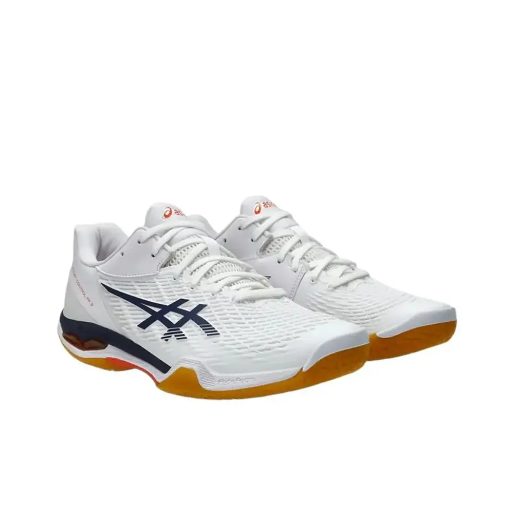 Giày Asics Court Control FF 3 'White Blue' 1071A087-100 - Ảnh 5