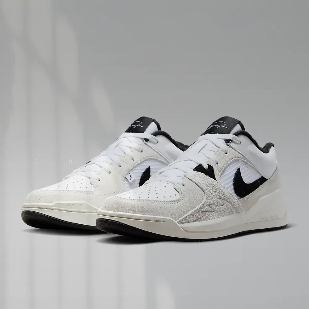 Giày Nike Air Jordan Stadium 90 ‘Sail Black’ FD6424-100 - Ảnh 5