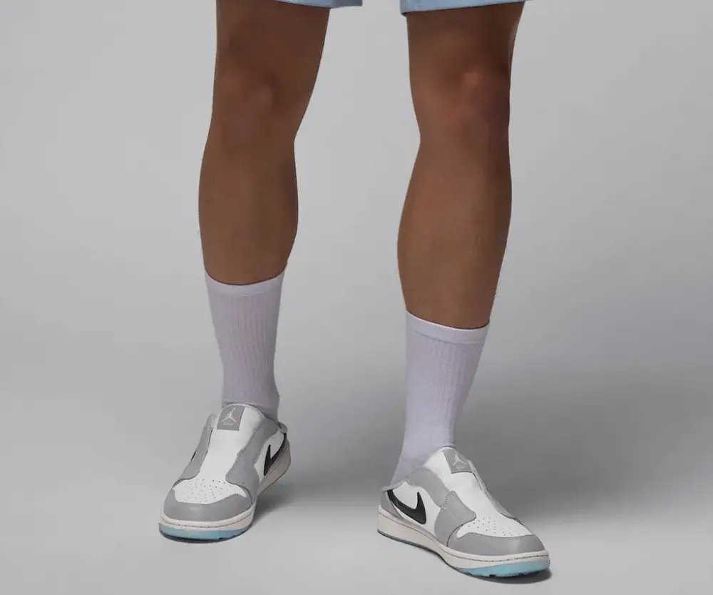 Alternative view of Giày Nike Jordan 1 Mule Golf 'Wolf Grey' FJ1214-004
