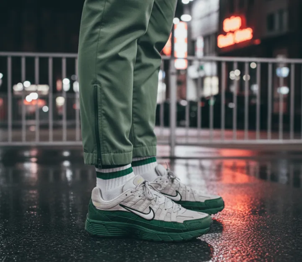 Alternative view of Giày Nike P-6000 'Grey Green' IF0668-001