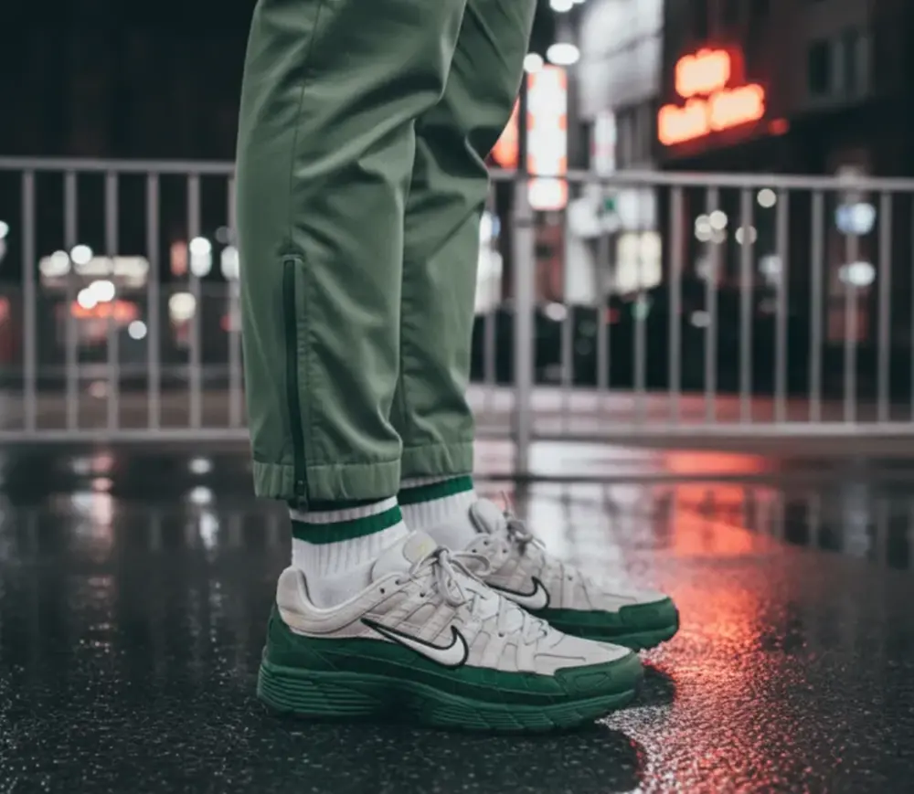 Alternative view of Giày Nike P-6000 'Grey Green' IF0668-001