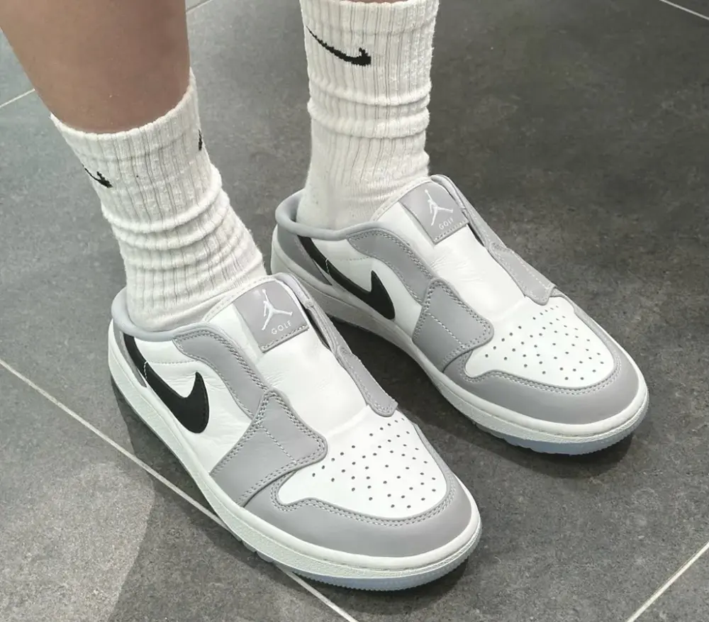 Giày Nike Jordan 1 Mule Golf 'Wolf Grey' FJ1214-004 - Ảnh 3