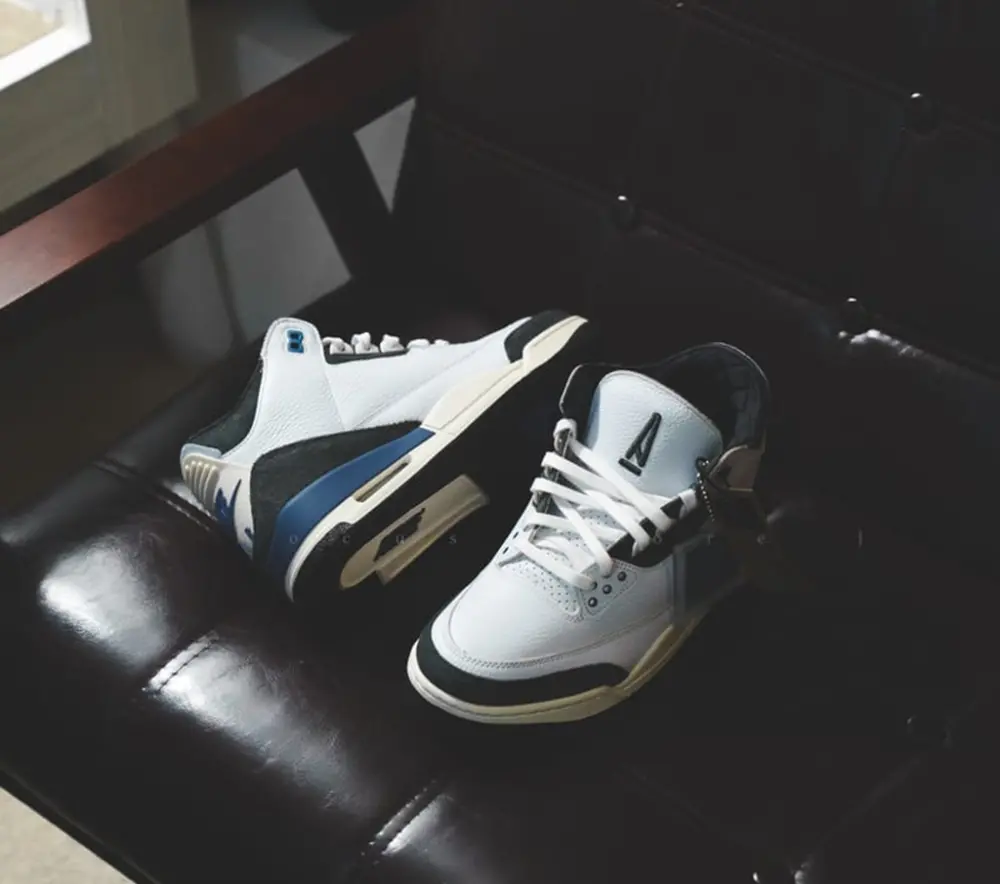 Giày Nike Air Jordan 3 x A Ma Maniere ‘Diffused Blue’ HV8571-100 - Ảnh 3