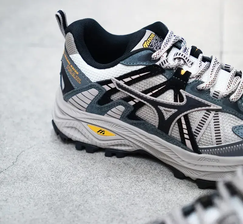 Giày Mizuno Racer Trail ‘Blue Grey’ D1GH223808 - Ảnh 4