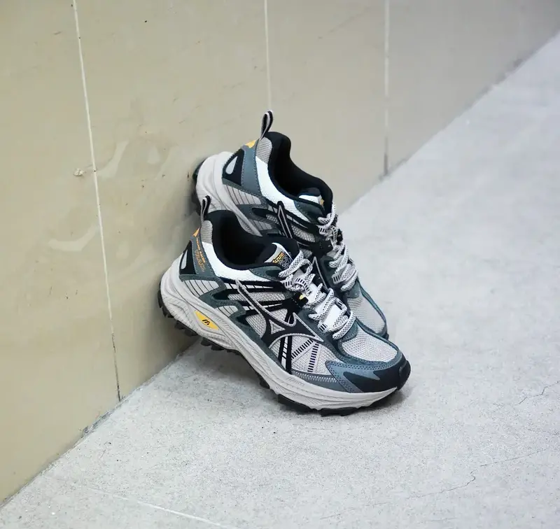 Alternative view of Giày Mizuno Racer Trail ‘Blue Grey’ D1GH223808