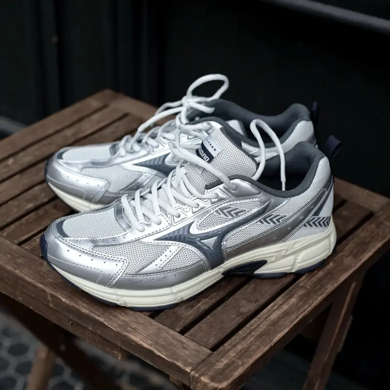 Giày Mizuno Cyclone Speed 2K ‘Silver Grey’ D1GH223019 - Ảnh 5