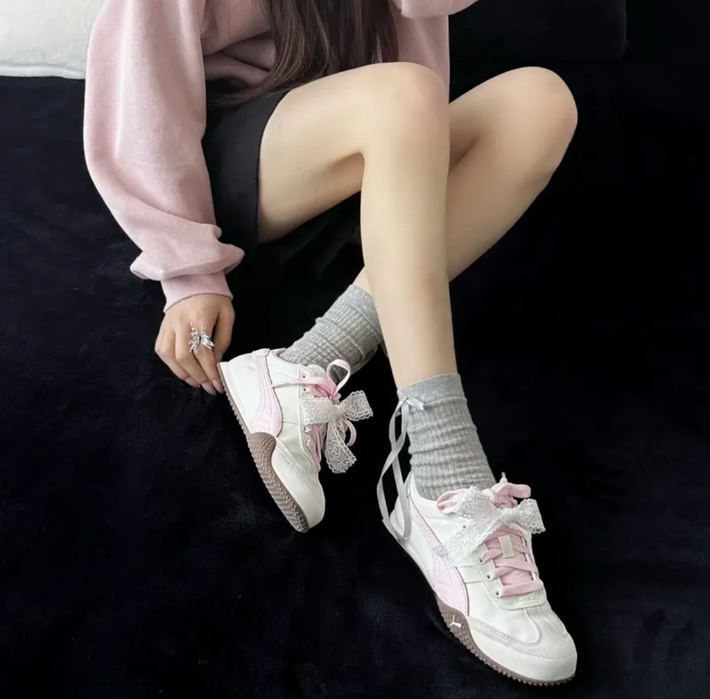 Giày PUMA Bella UT 'White Pink' 403492-02 - Ảnh 3