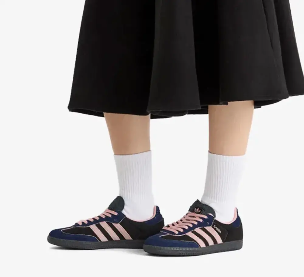 Alternative view of Giày Adidas Samba OG ‘Black Wonder Mauve Indigo’ JI2679