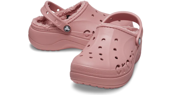 Dép Crocs Classic Platform Lined Clog ‘Pink’ 208708-682 - Ảnh 3