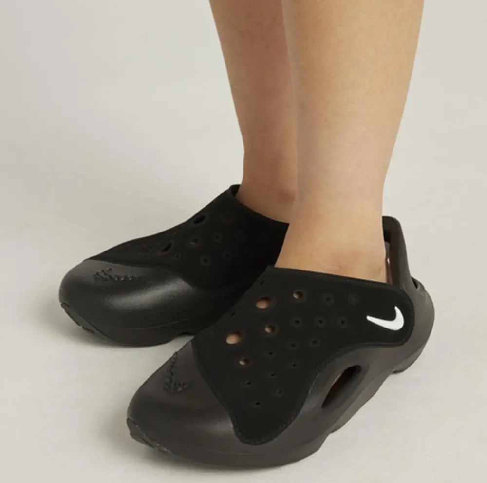 Alternative view of Dép Nike Aqua Swoosh GS ‘Black Anthracite White’ FV6363-002