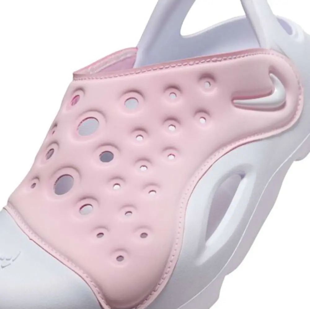 Dép Nike Aqua Swoosh GS ‘Pink Foam White’ FV6363-600 - Ảnh 2