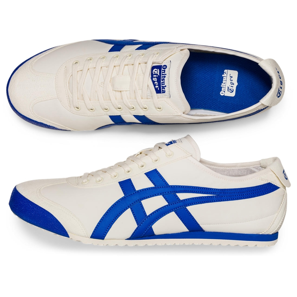 Giày Onitsuka Tiger Mexico 66 'Creamwhite Blue' 1183B497-100 - Ảnh 3