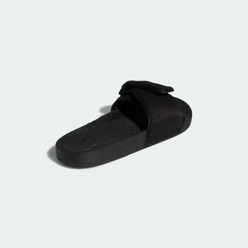 Dép Adidas Pharrell x Boost Slides ‘Triple Black’ FX8056 - Ảnh 2