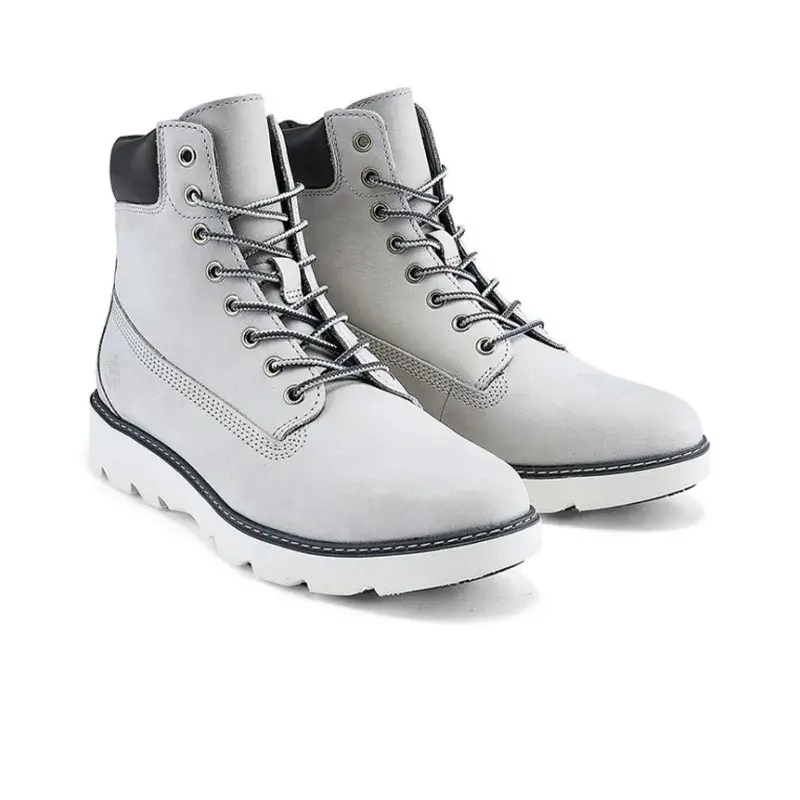 Giày Timberland Keeley Field 6 Inch Boots 'Light Grey' A26JMW - Ảnh 3