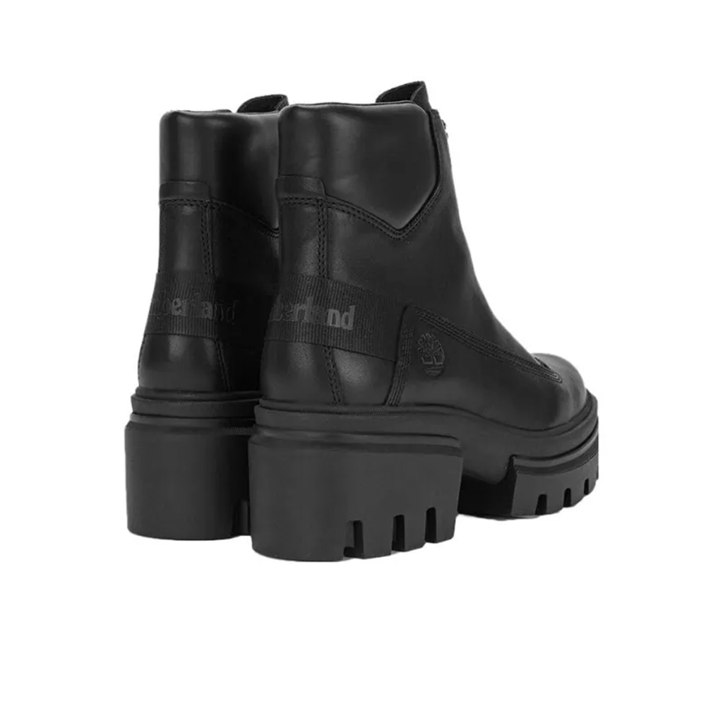 Giày Timberland Everleigh Front Zip 'Black Nubuck' A5YJV - Ảnh 4