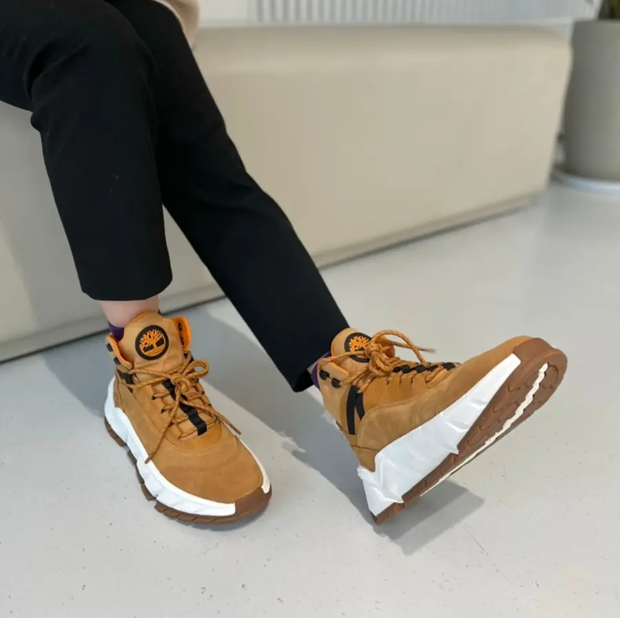 Alternative view of Giày Timberland Turbo Hiking ‘Wheat Nubuck’ A41GU231