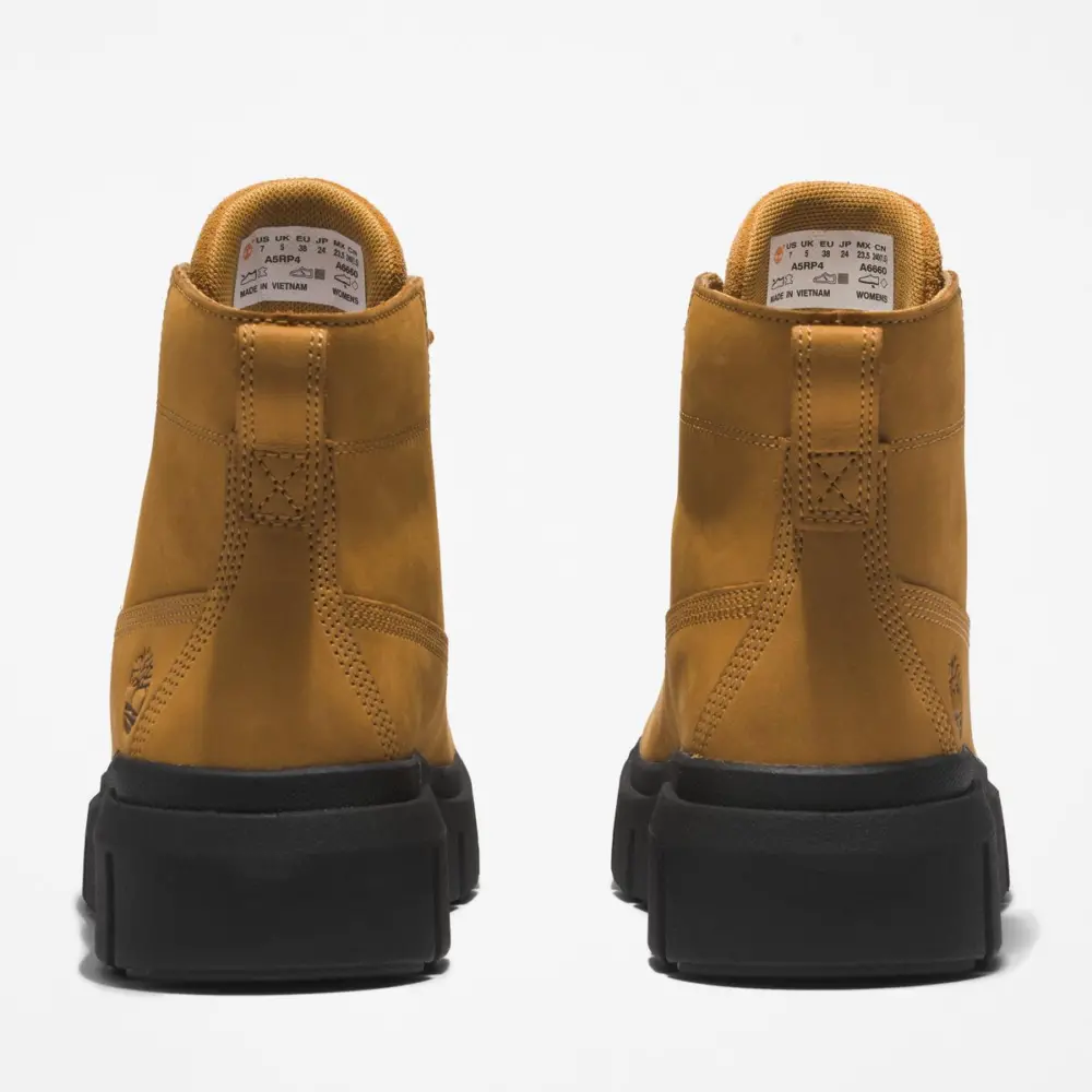 Giày Timberland Greyfield Mid Lace-Up ‘Brown’ A5RP4231 - Ảnh 3