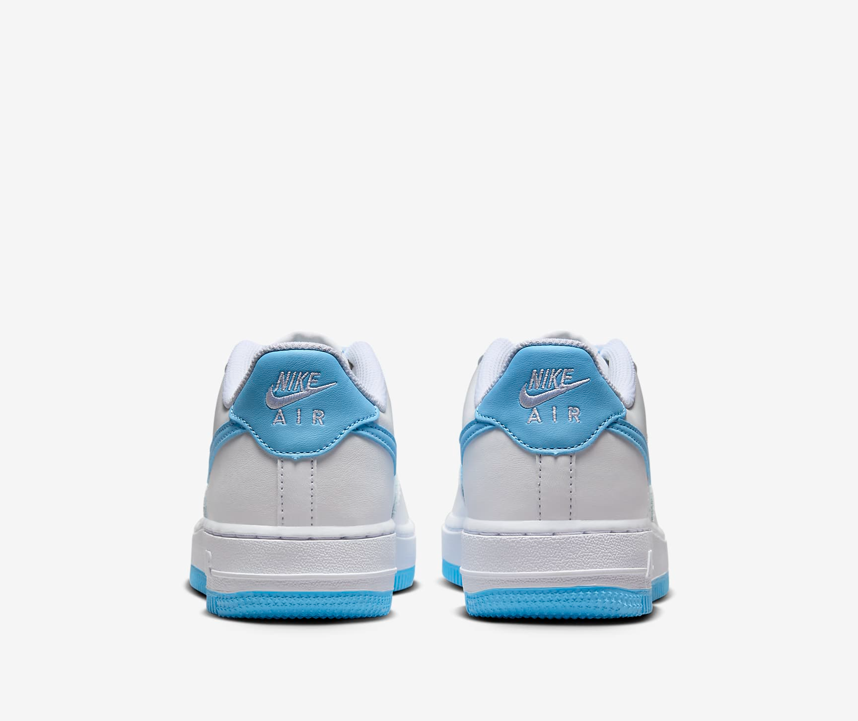 Giày Nike Air Force 1 Low GS ‘White Aquarius Blue’ FV5948-107 - Ảnh 3