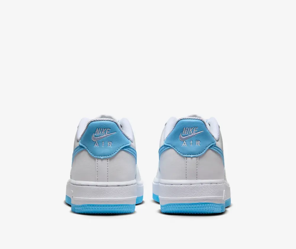 Giày Nike Air Force 1 Low GS ‘White Aquarius Blue’ FV5948-107 - Ảnh 3