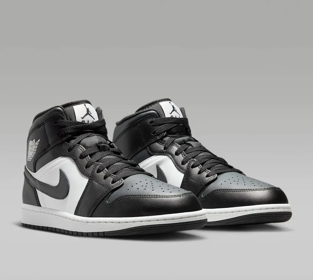 Giày Nike Air Jordan 1 Mid ‘Off Noir Toe’ DQ8426-010 - Ảnh 4