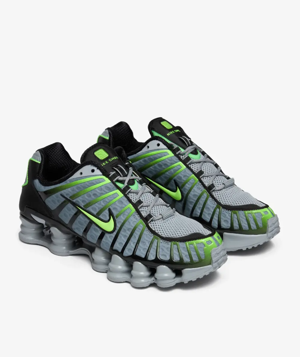 Alternative view of Giày Nike Shox TL ‘Wolf Grey Lime’ AV3595-005
