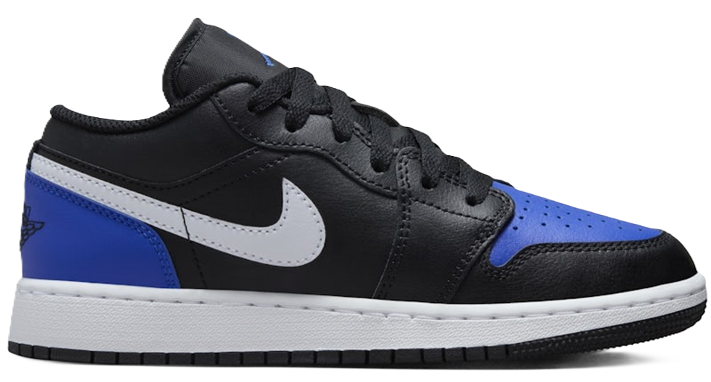 Giày Nike Air Jordan 1 Low GS 'Black Royal Toe' 553560-042