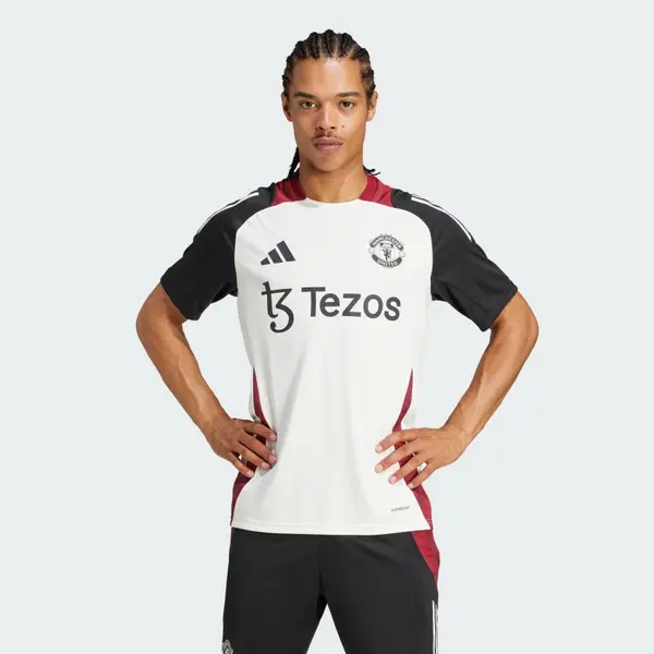 Áo Adidas Maillot De Foot Manchester United FC ‘White’ JE3726 - Ảnh 3