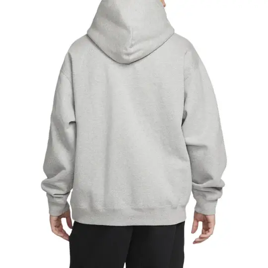 Alternative view of Áo Nike x Stussy Logo Hoodie Asia Sizing ‘Grey’ DJ9489-063