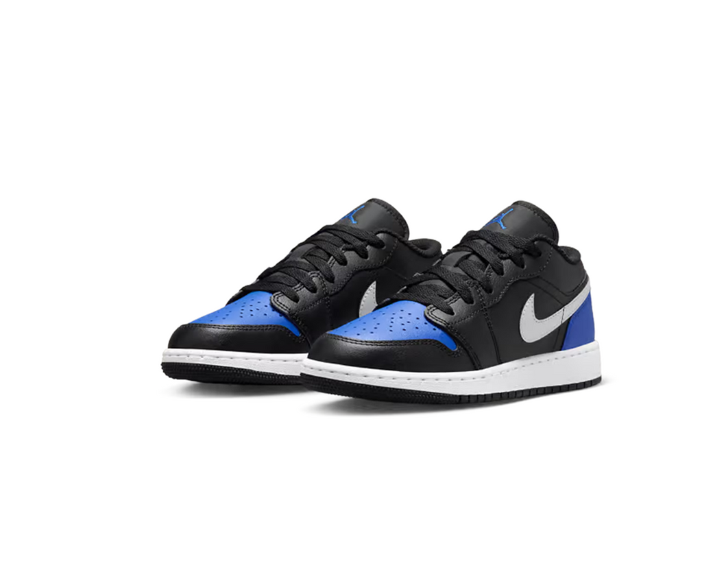 Giày Nike Air Jordan 1 Low GS 'Black Royal Toe' 553560-042 - Ảnh 5