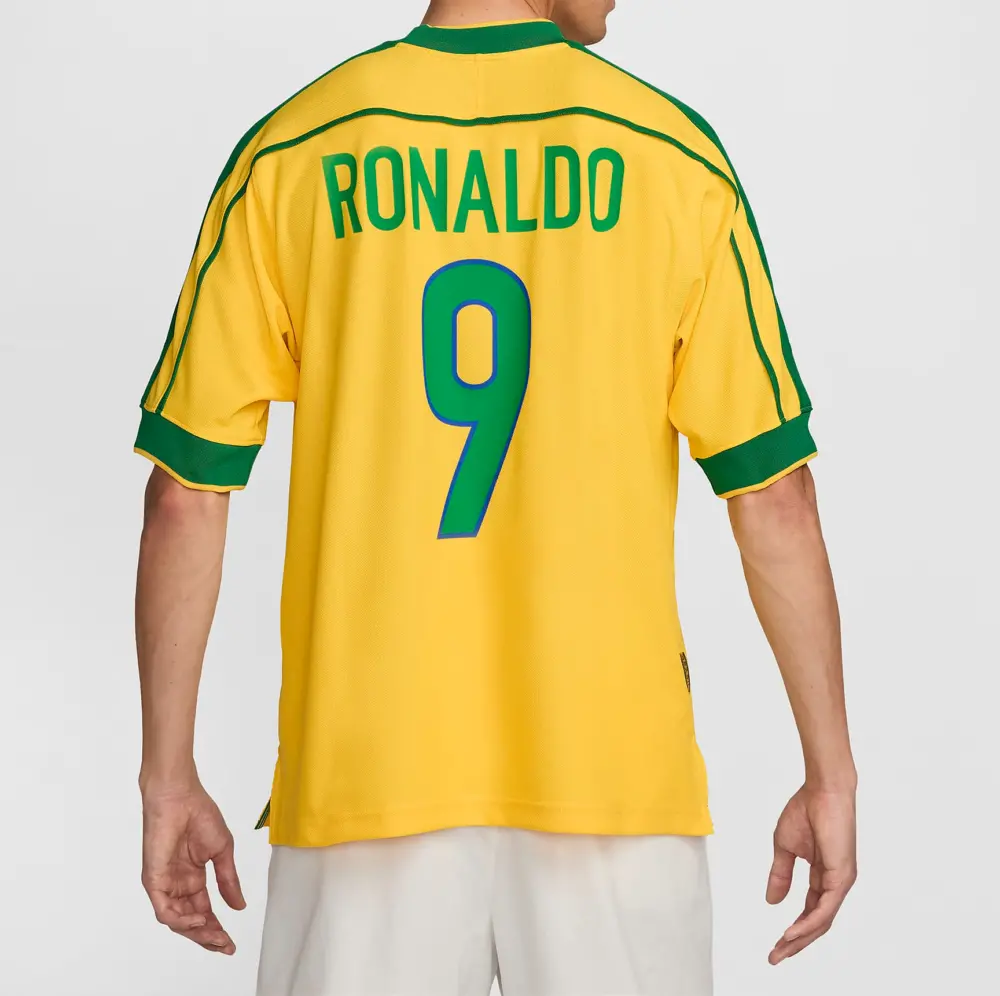 Alternative view of Áo Nike Brazil 1998 Reissue Jersey ‘Ronaldo’ IB1155-741