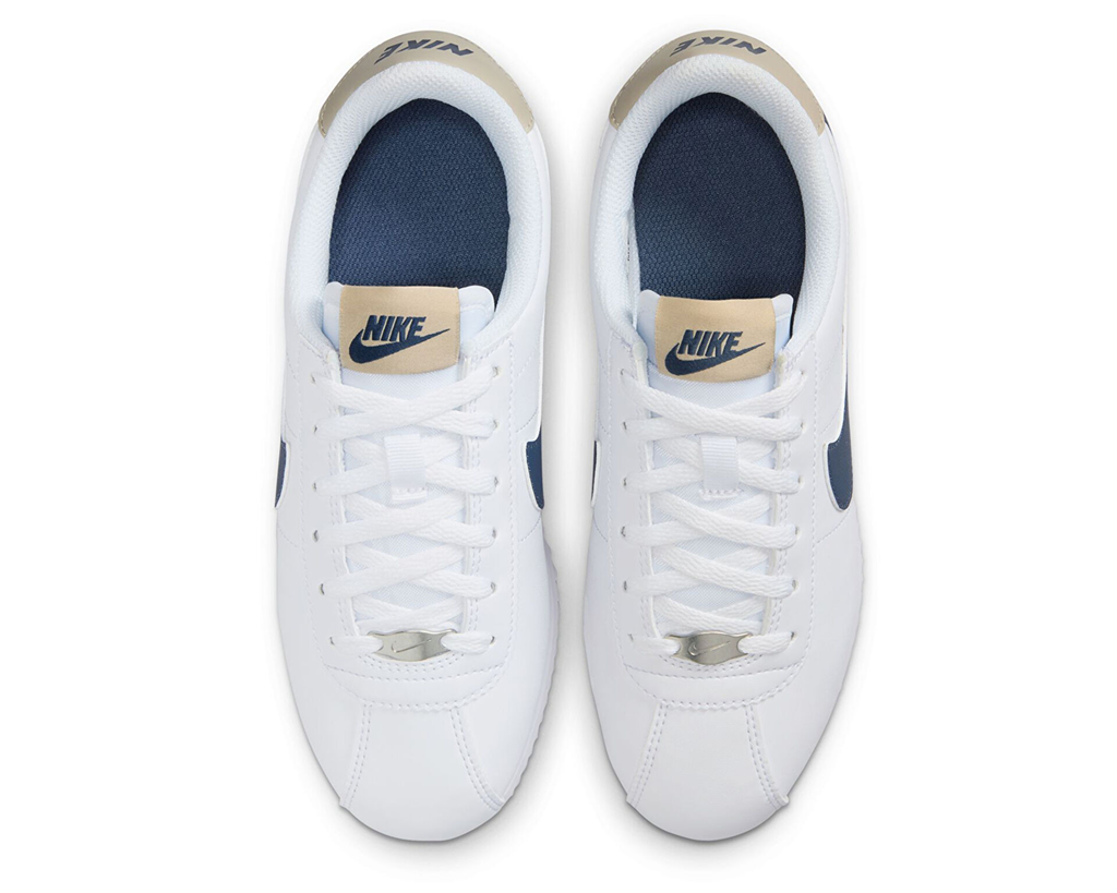 Giày Nike Cortez GS ‘White Khaki Thunder Blue’ DM0950-114 - Ảnh 6