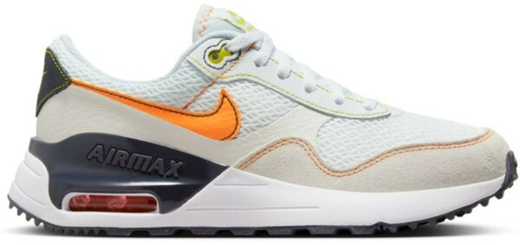 Giày Nike Air Max Systm ‘White Vivid Orange’ DQ0284-109