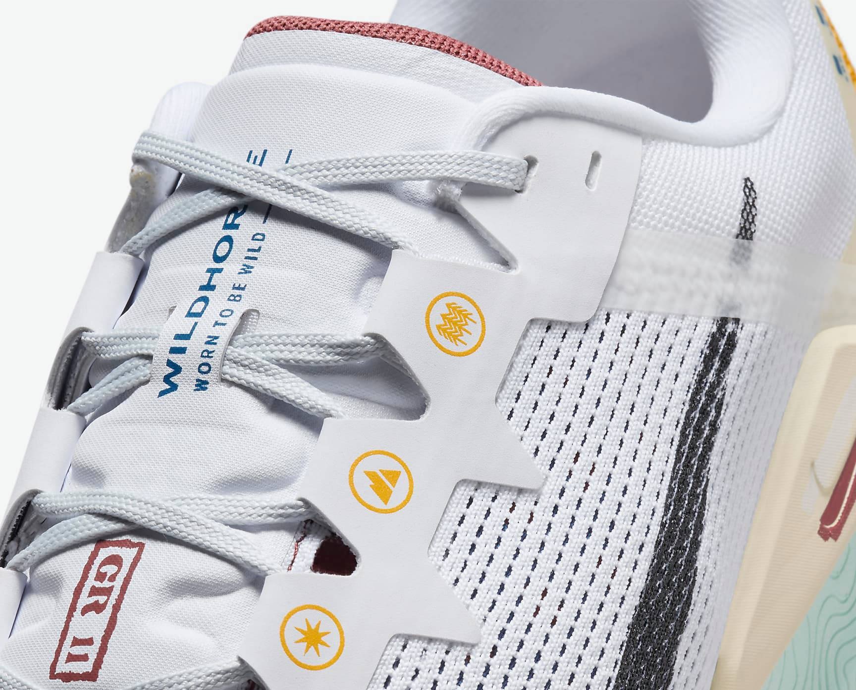 Giày Nike Wildhorse 8 ‘White Alabaster University Gold Black’ DR2686-101 - Ảnh 3