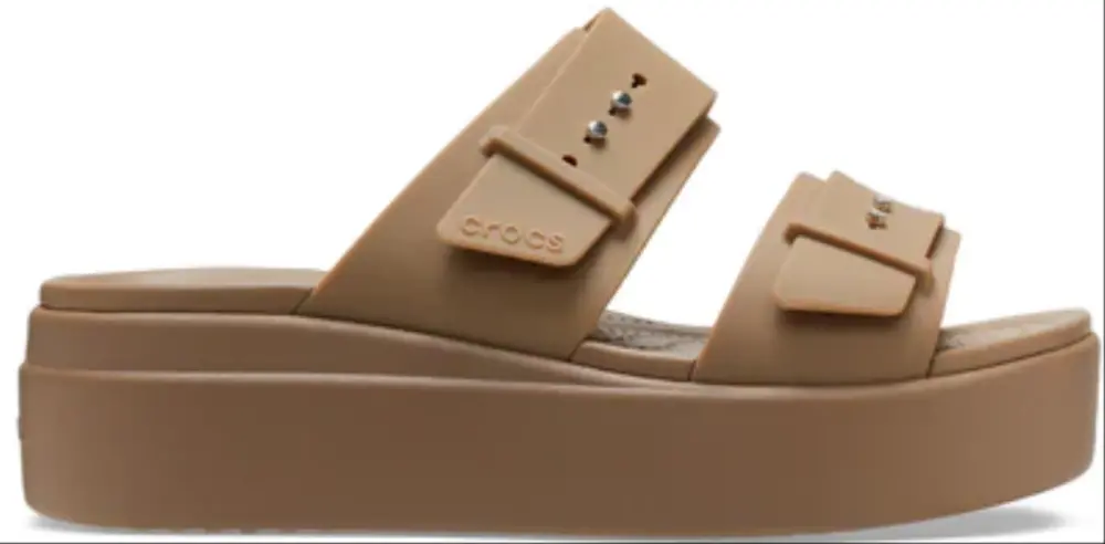 Dép Crocs Brooklyn Buckle Low ‘Khaki’ 207431-260