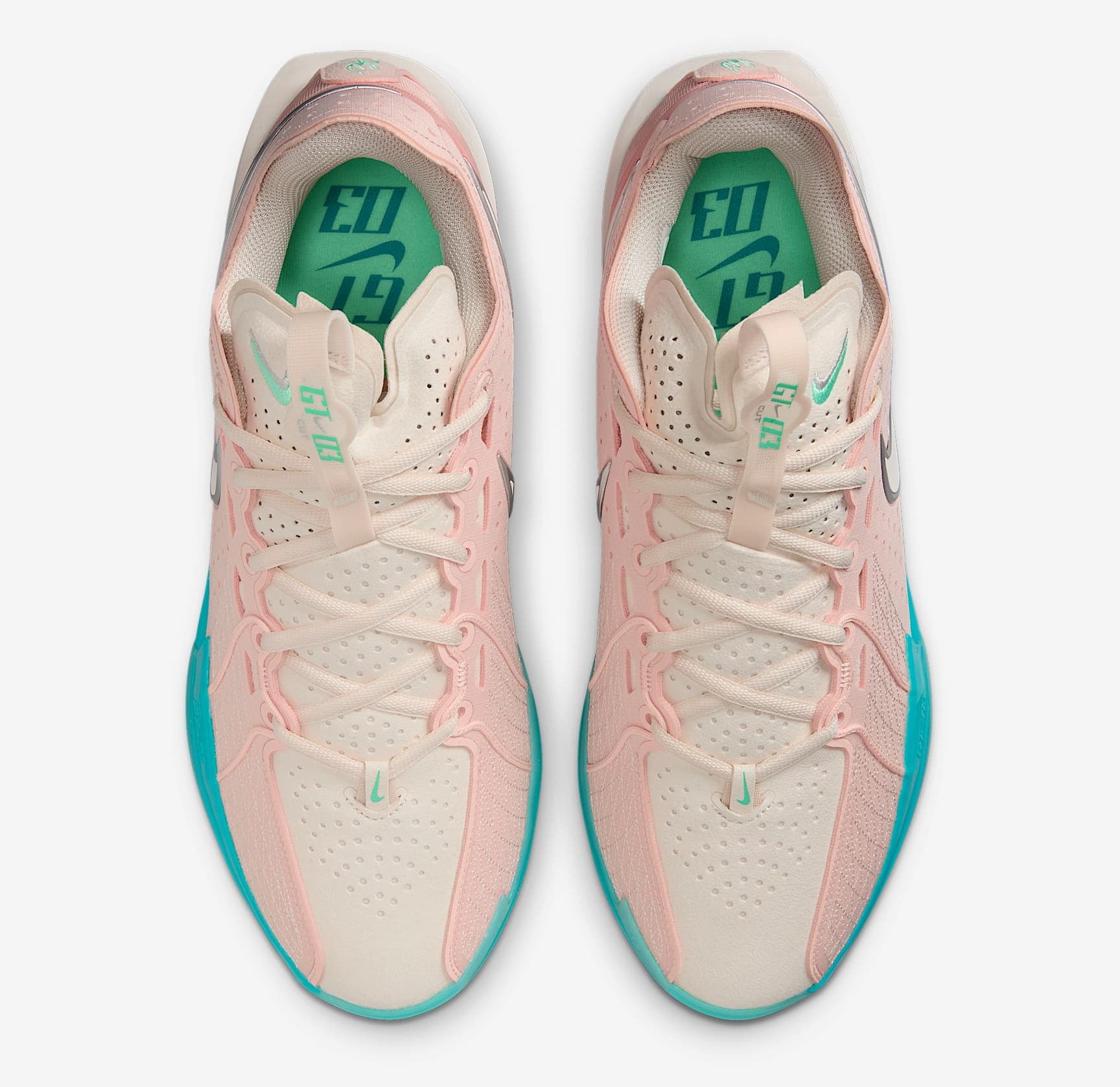 Giày Nike Air Zoom GT Cut 3 EP ‘Washed Coral Dusty Cactus’ DV2918-601 - Ảnh 5