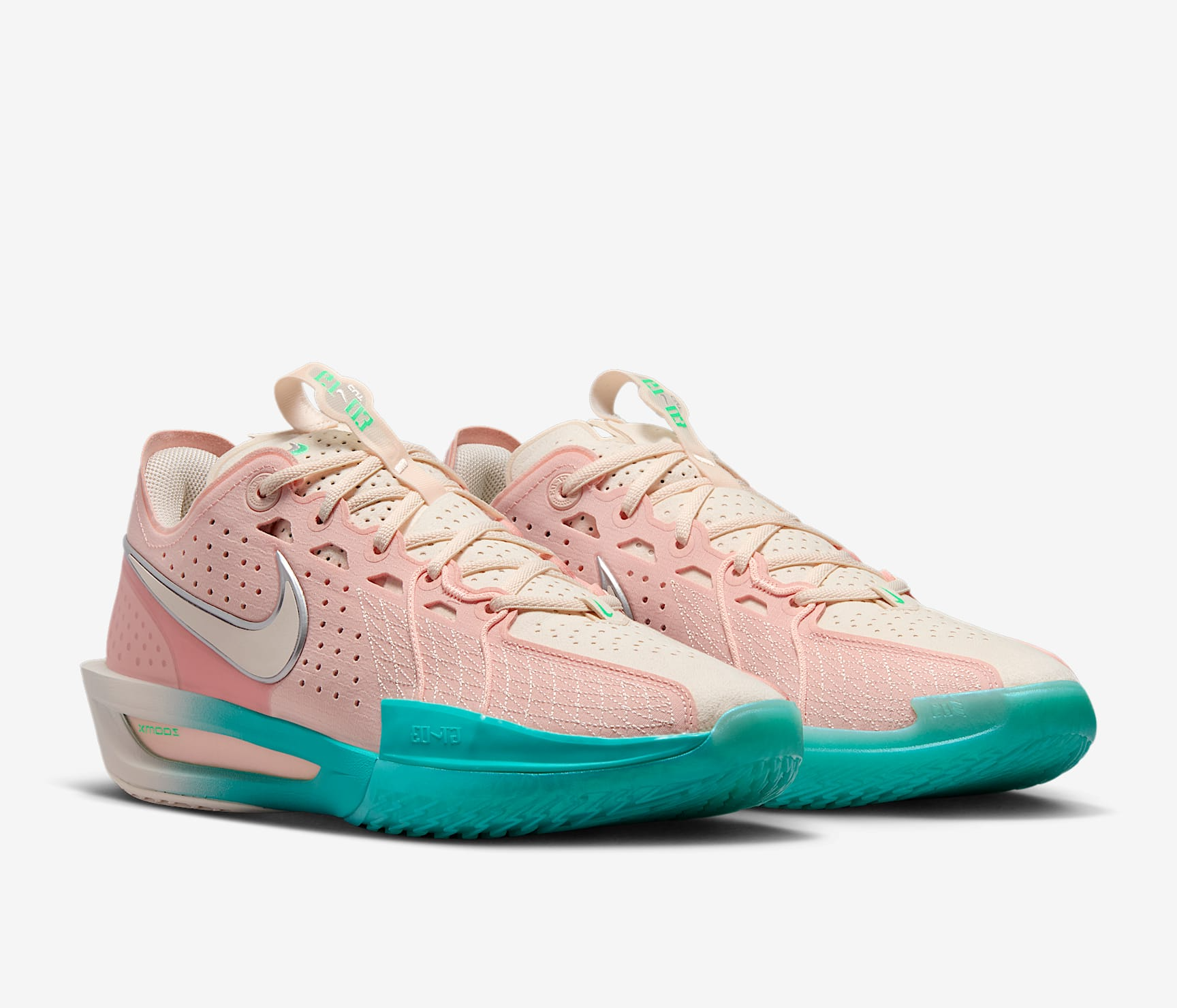 Giày Nike Air Zoom GT Cut 3 EP ‘Washed Coral Dusty Cactus’ DV2918-601 - Ảnh 4