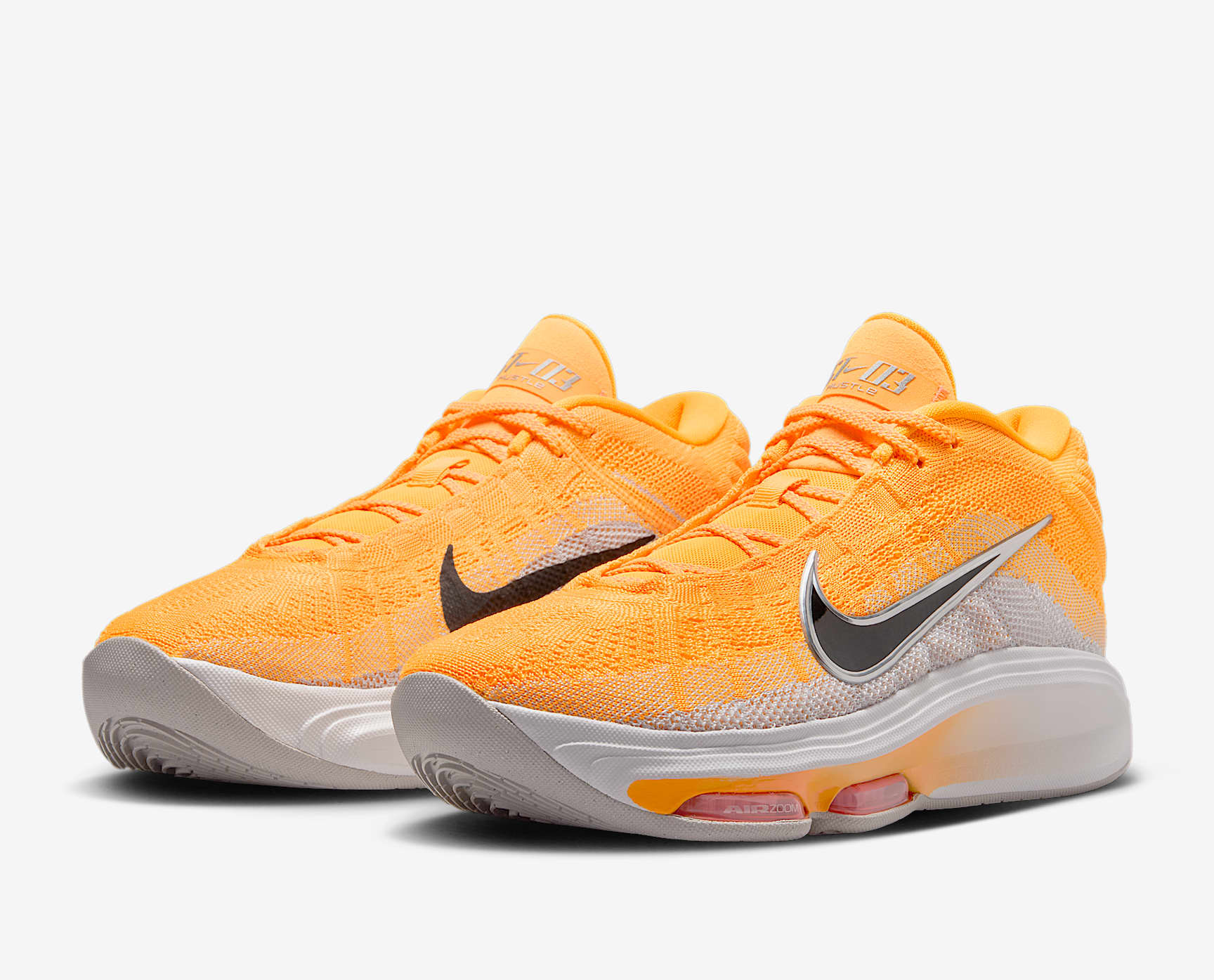 Giày Nike G.T. Hustle 3 ‘Laser Orange’ FV5953-800 - Ảnh 4