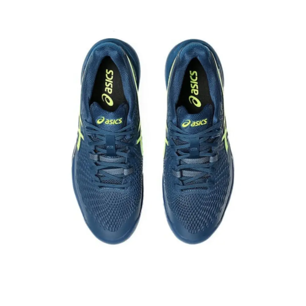 Giày Asics Gel-Resolution 9 ‘Blue Safety Yellow’ 1041A330-404 - Ảnh 5