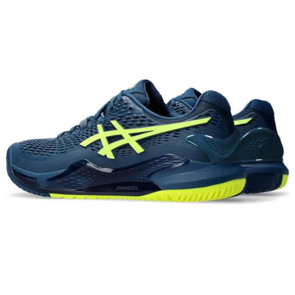 Giày Asics Gel-Resolution 9 ‘Blue Safety Yellow’ 1041A330-404 - Ảnh 7